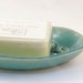 HALF PRICE SALE Aqua Blue Soap Dish keeps your soap out of the water