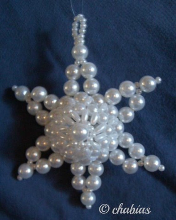 Beaded Star Ornament
