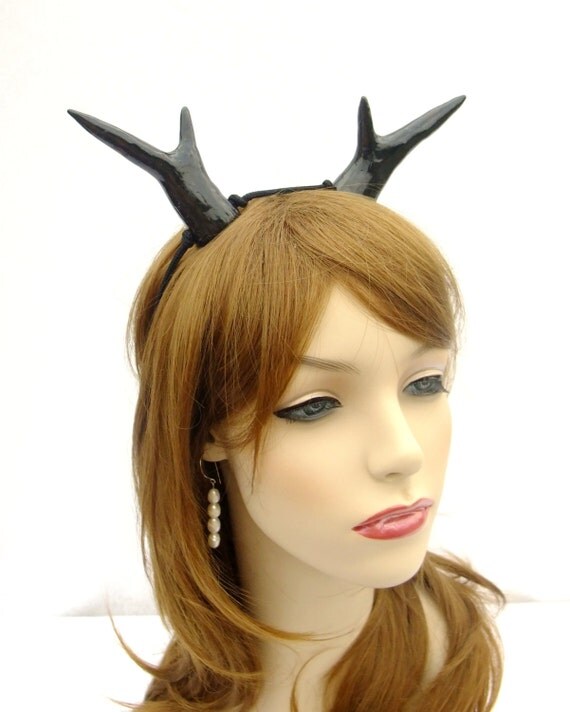 Black Antlers Cosplay Antlers Costume Horns Stag Horns