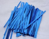 Shiny blue twist ties, pack of 50 gift wrap, packaging Il_170x135