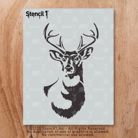 Deer Stencil S1_01_52s - Stencil1 Deer Stencil S1_01_52s