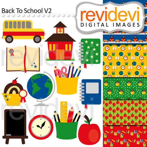 clip art for back to school supplies - photo #49
