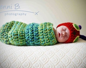HUNGRY CATERPILLAR BABY COCOON PATTERN Sewing Patterns ...