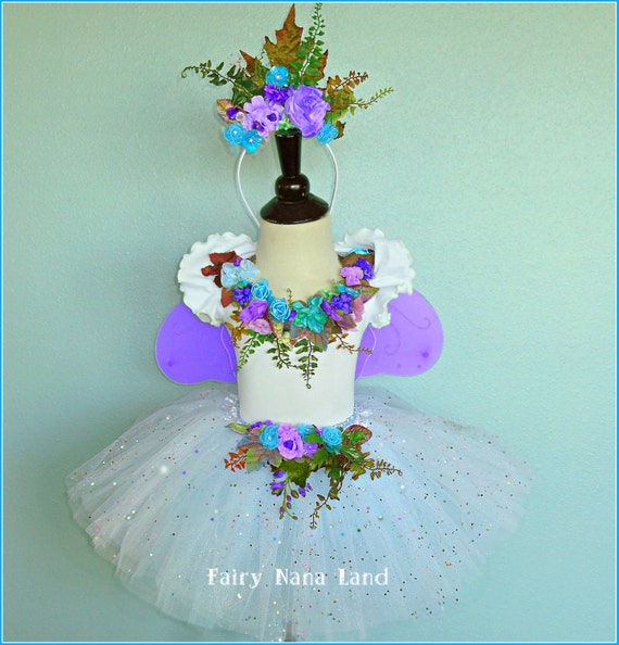 Items similar to Child's fairy costume - size 2/4T - The MOON GARDEN ...