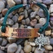 This Too Shall Pass - hand stamped copper bracelet