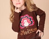 Turkey Bloom Applique T-Shirt by Elegant Embroidery Designs Il_170x135