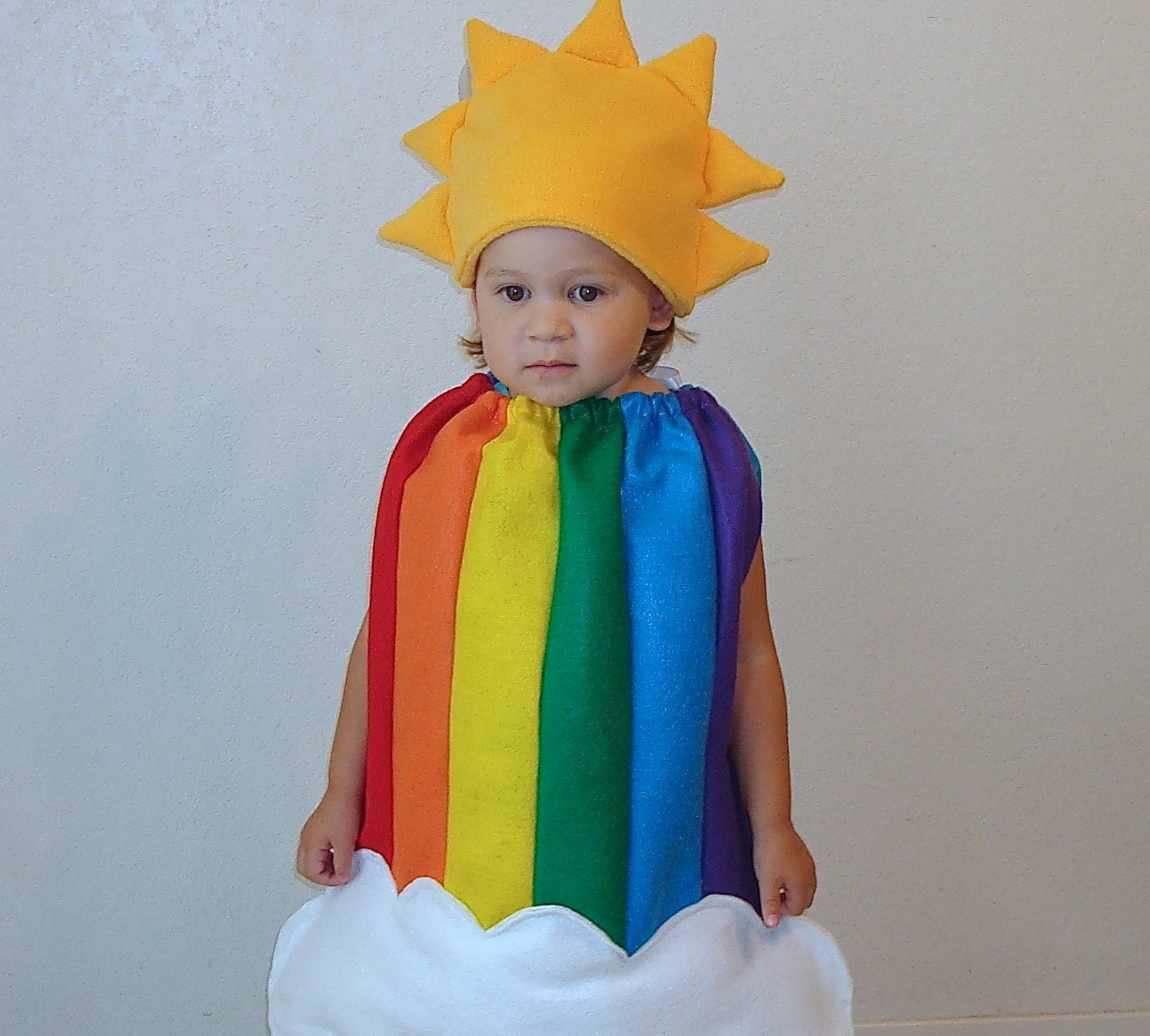 Kids Halloween Costume Rainbow Costume Halloween Costume