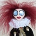 Reserved for Emsee - A Tudor Lady - Peg Doll Art Doll