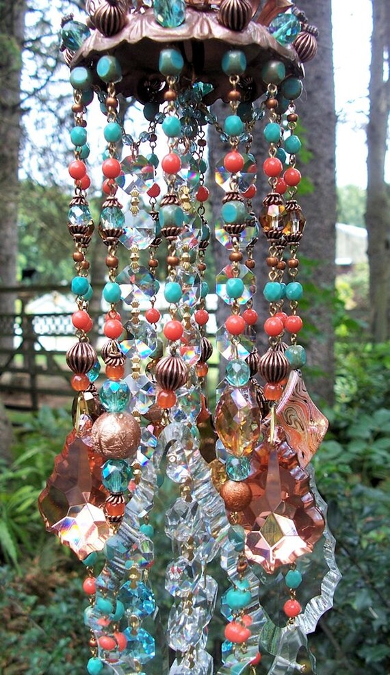 Desert Spirit Antique Crystal Wind Chime