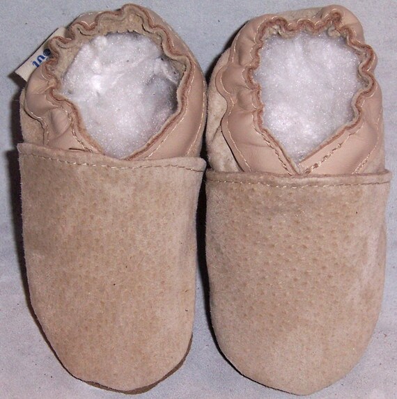attaching soles to moccasins