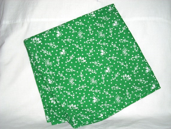 TABLECLOTH in Traditional Christmas Green by acraftingheart