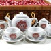 raggedy ann tea set basket