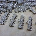 Vintage Five Strand Rhinestone Bar Clasp (1 set)