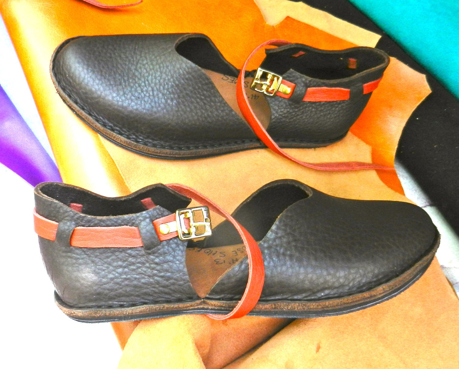 Handmade Leather Mary Jane Style dance shoes by thoseshoes