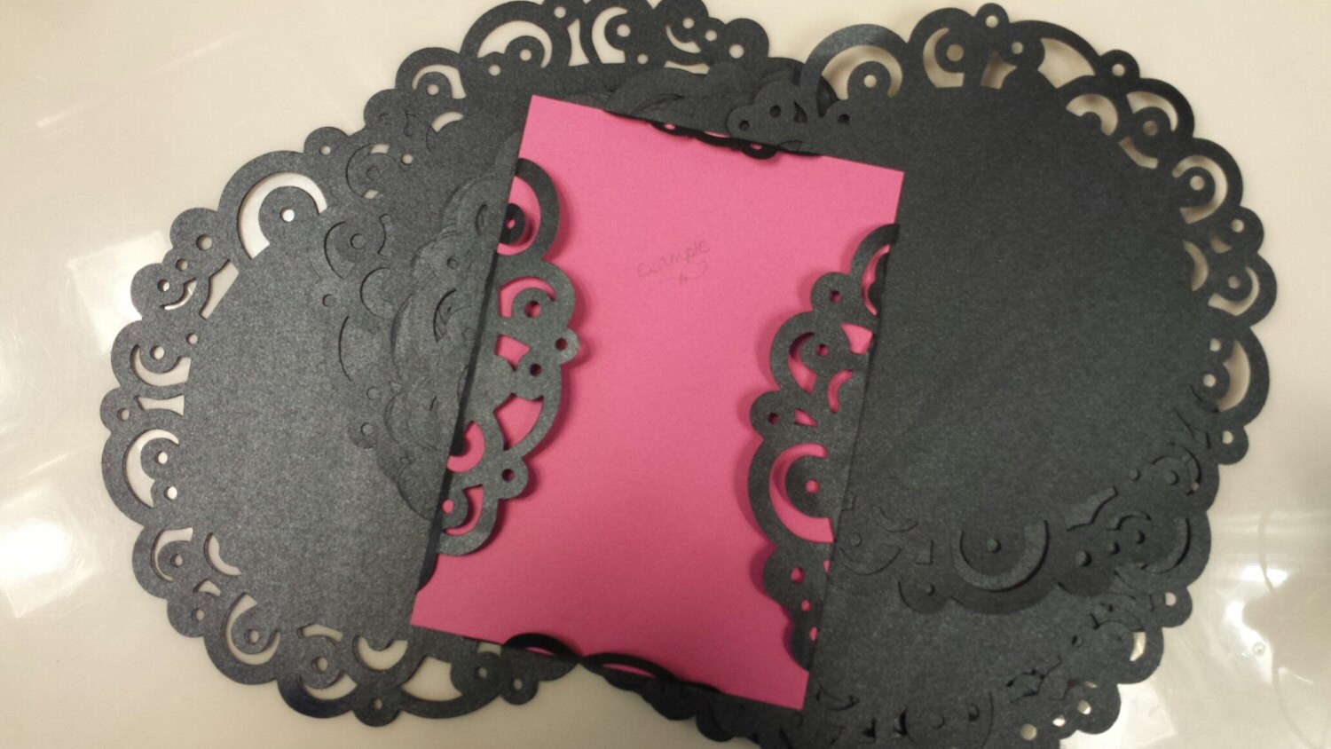 Black or White Paper Lace Doilies For Wedding Invitations by Kim Boyce Designs DIY Doily