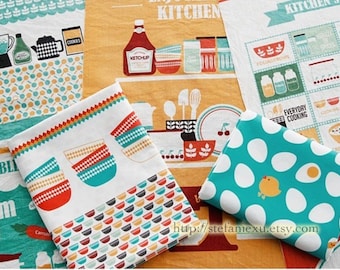 Home Decor Linen - Nordic Shabby Chic Kitchen Cooking Decoration Zakka Fabric(1 Panel, 34x55 inches)