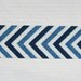 Washi Masking Tape Blue Chevron Zig Zag