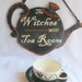 For Your Witches Tea Party Hand Painted Tea Room Sign