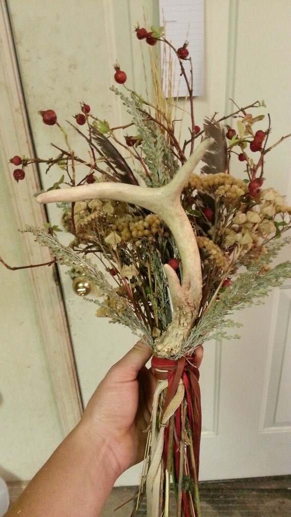 Small Deer Antler Bouquet Ready 1 Assorted Antler by Furries