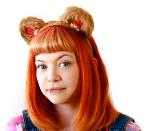 A Teddy Bear's Picnic - Teddy bear ears headband