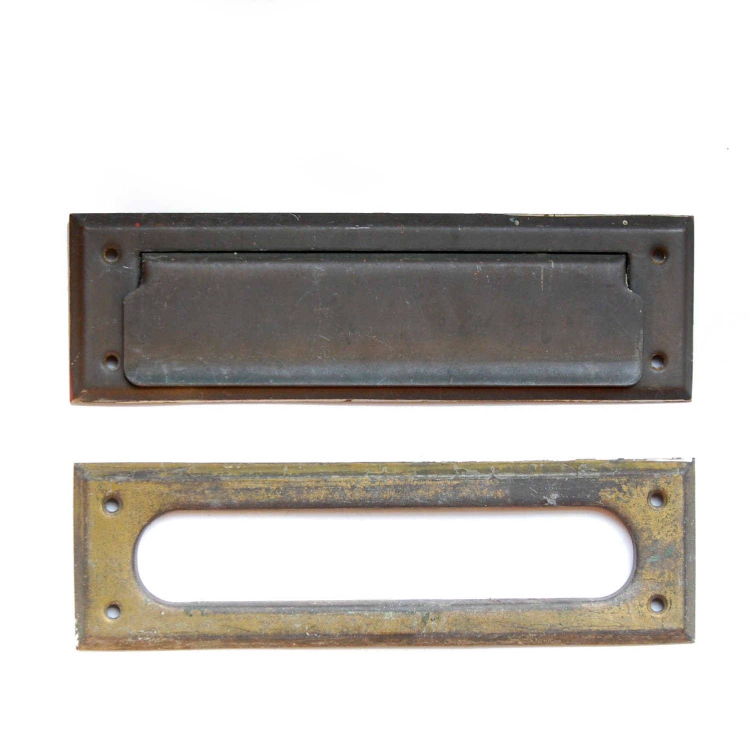 Antique Brass Mail Slots For Doors