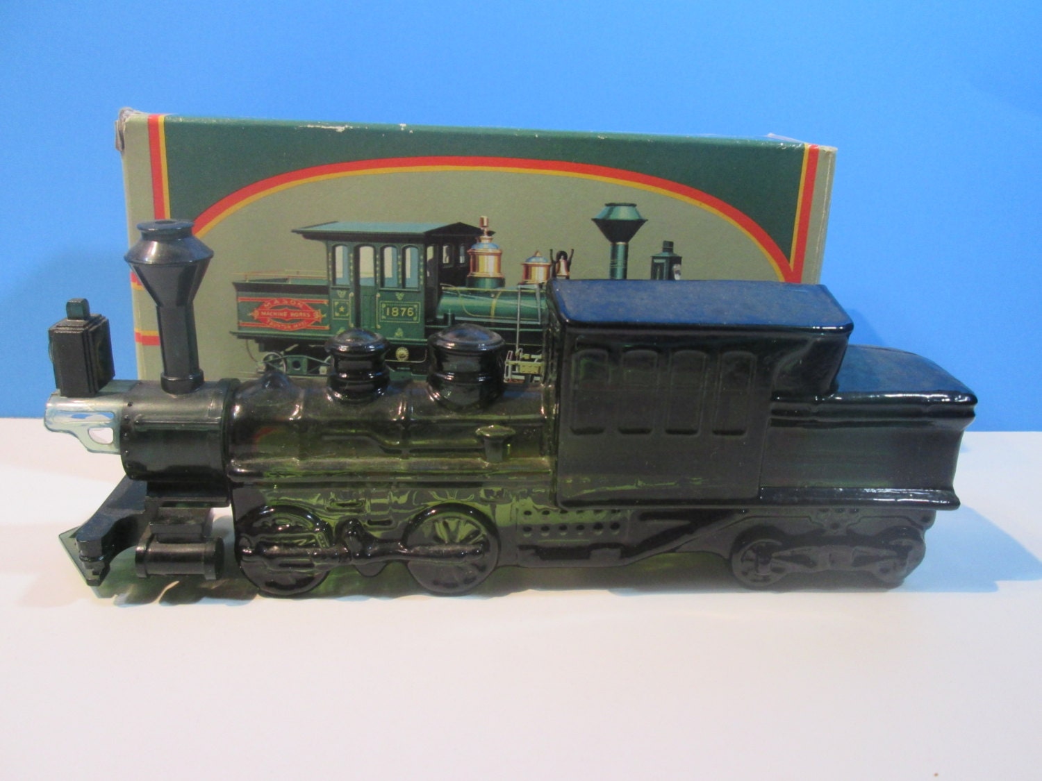 vintage avon 1876 centennial express train with box by njdigfinds