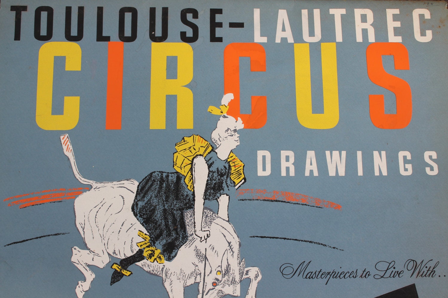 Toulouse-Lautrec Circus Drawings six collectors color prints