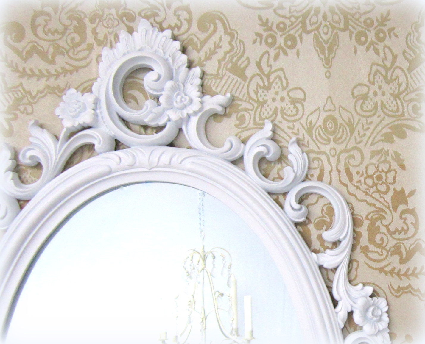 Baby Nursery Mirror NURSERY WALL DECOR 26x16