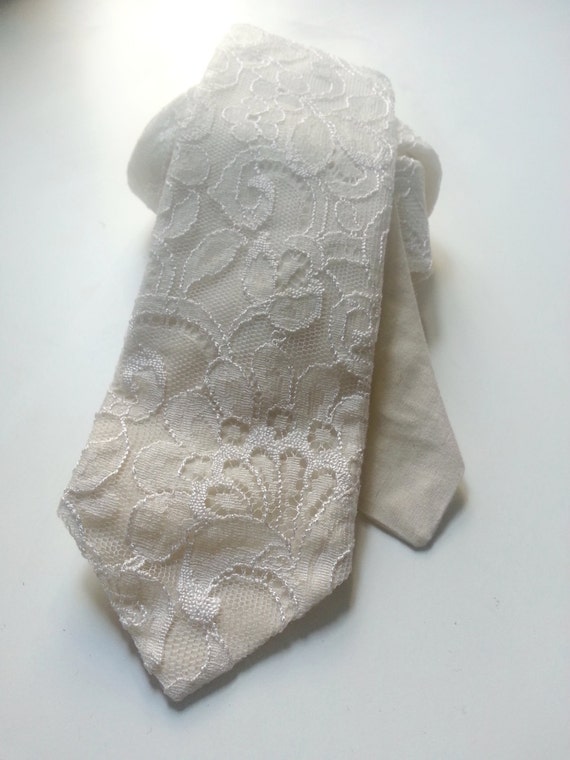 mens lace tie