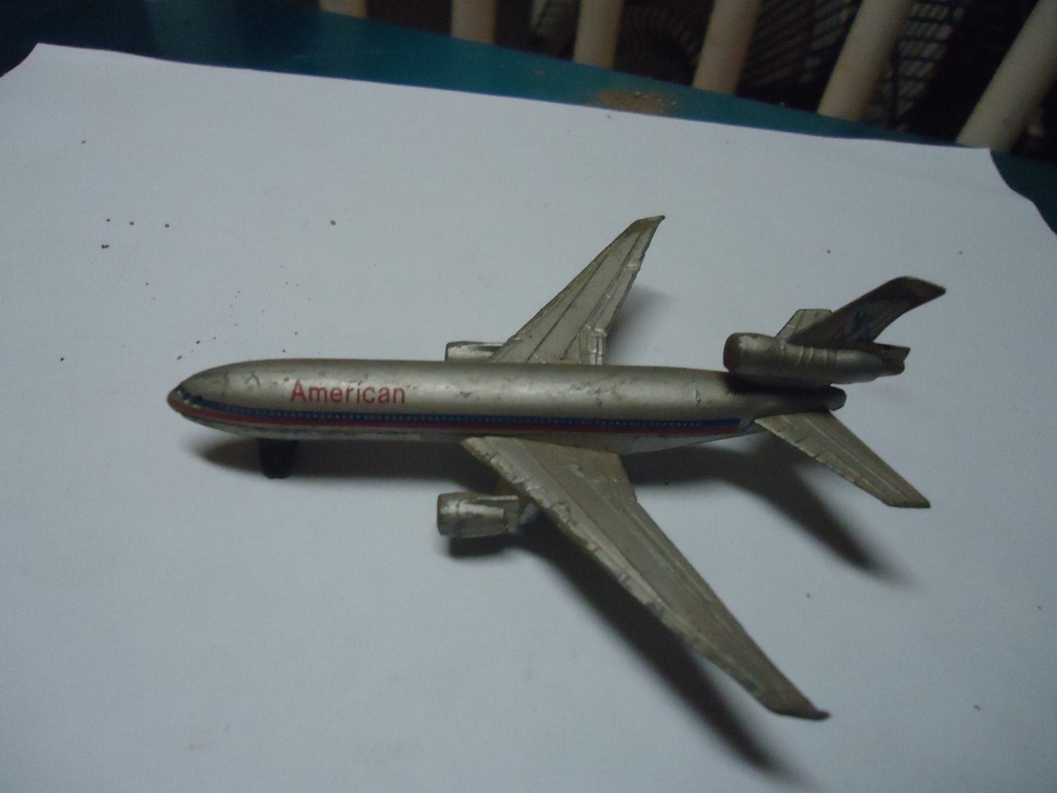 old metal toy planes