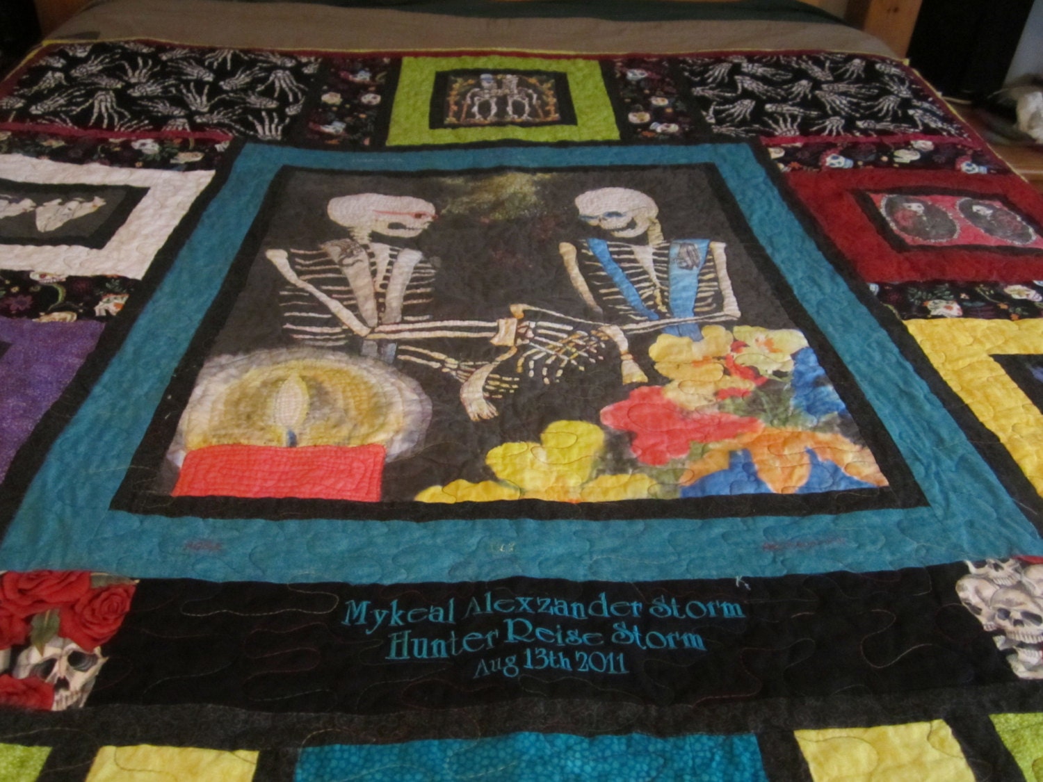 Queen Size Quilt Gay/Lesbian Wedding/Anniversay Quilt Custom