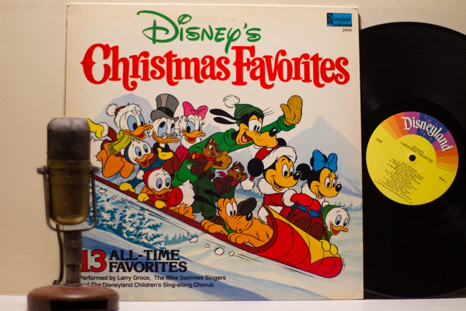 Disney Christmas Album 1980's 