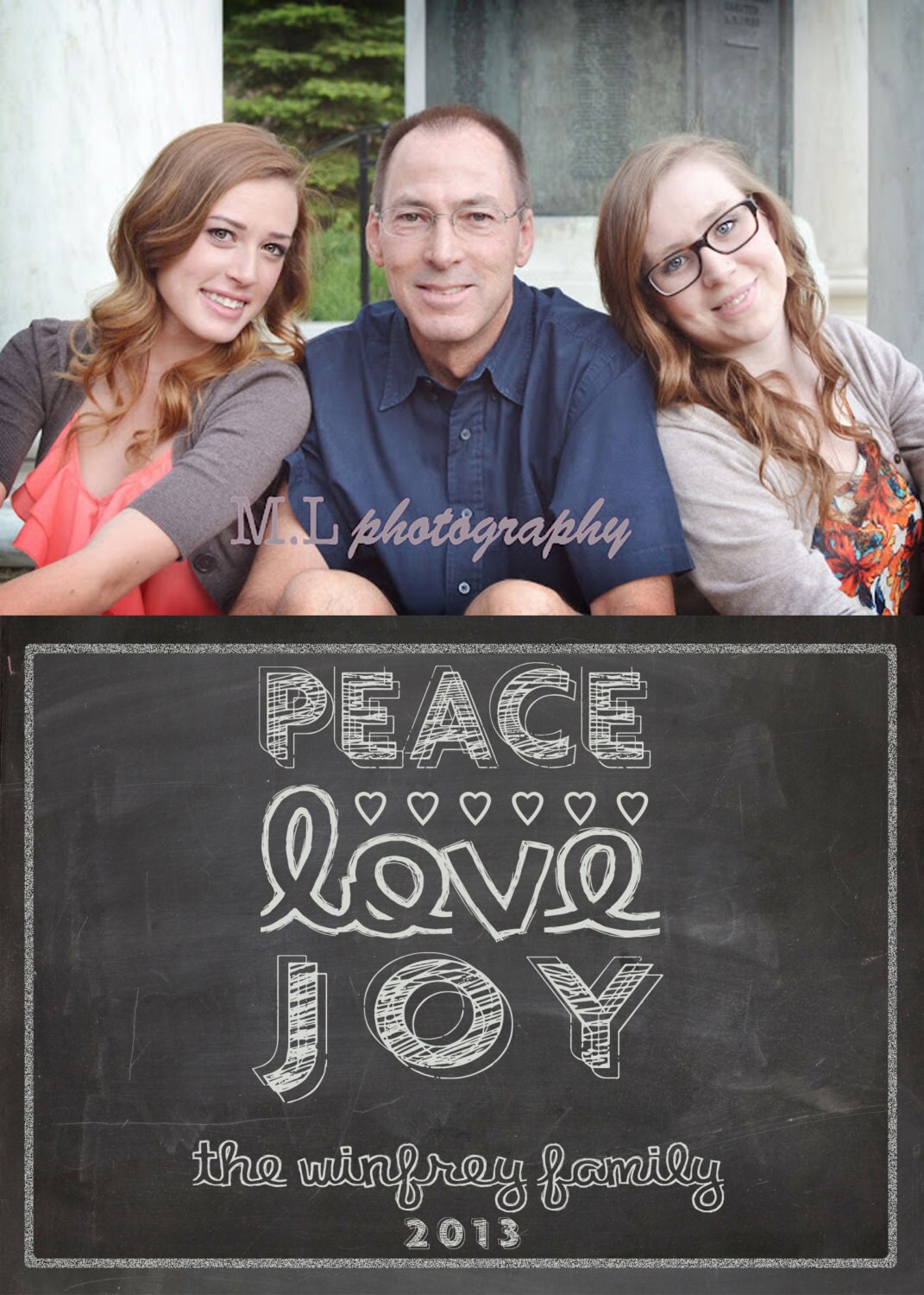 SAME DAY TURNAROUND Christmas Photo Card Custom by DigiGoose