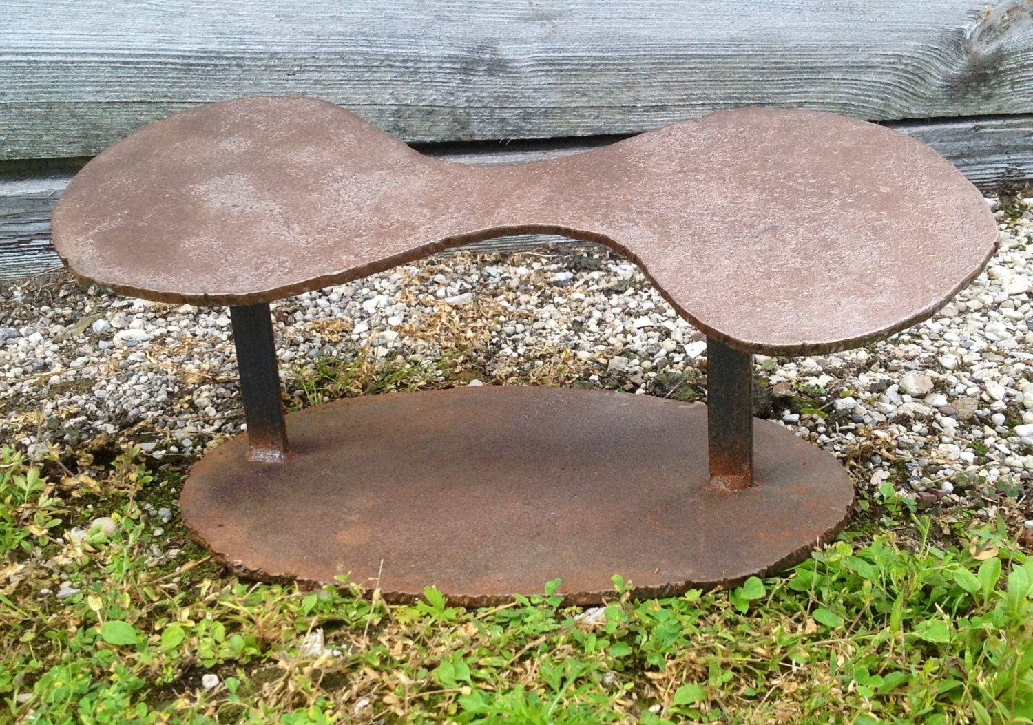 Wrought Iron Metal Jewelry Display Stand Handmade