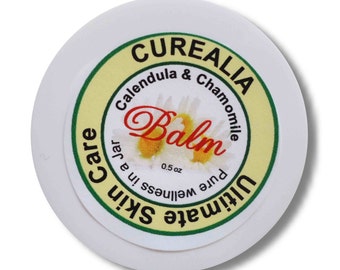 Tattoo Aftercare, Curealia Pure Natural Skin Care, Calendula, Chamomile - 0.5 oz
