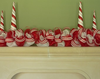 Basic Garland, Christmas Garland, Poly Mesh Garland, Wreaths and Garland, Holiday Garland (502)