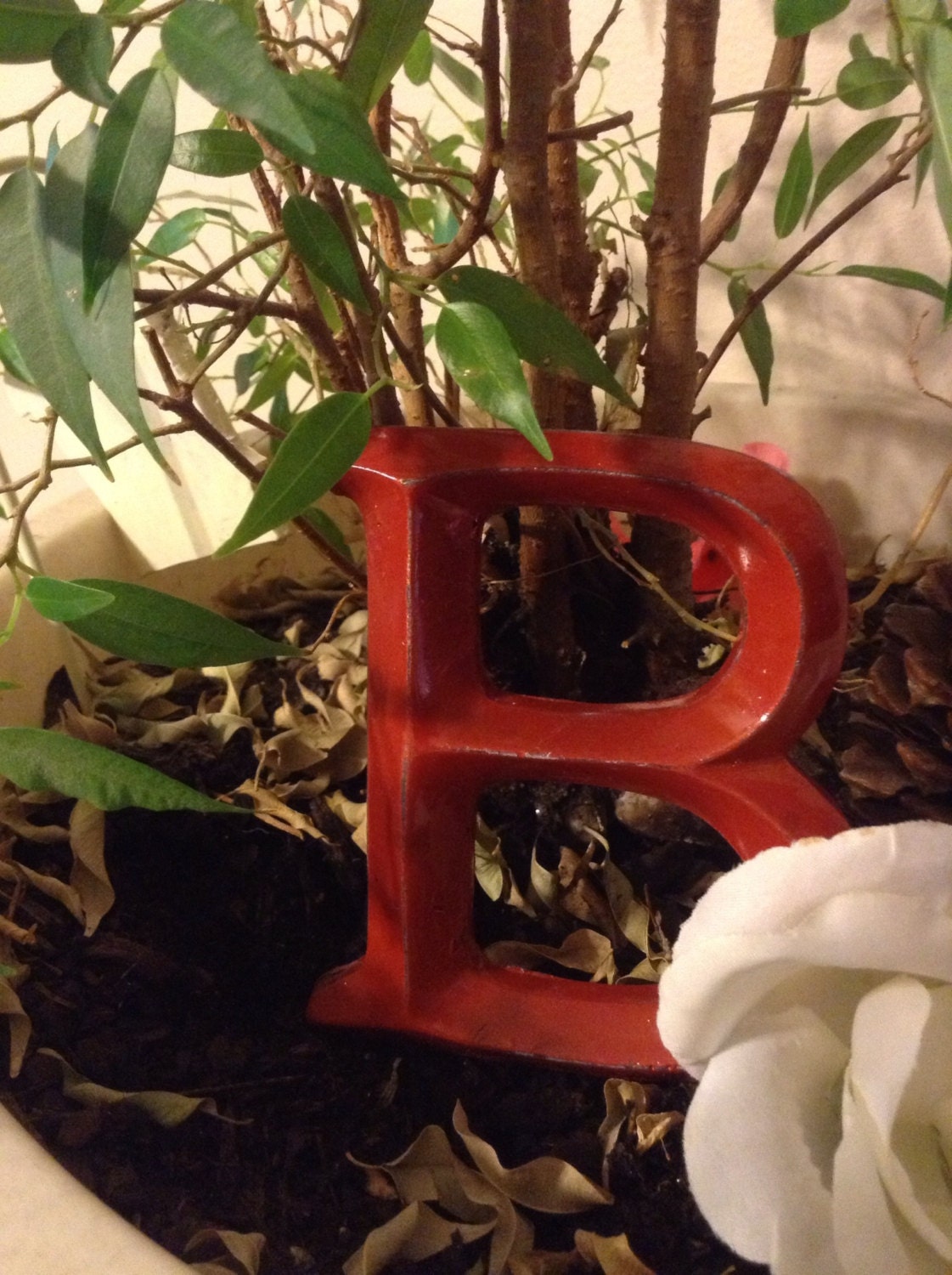 Small Letter/ 4 Letter/ Letter B/ Wall Decor/ by LaBellasCottage