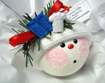 Items similar to Princess Hand Painted Christmas Handmade Ornament with ...
