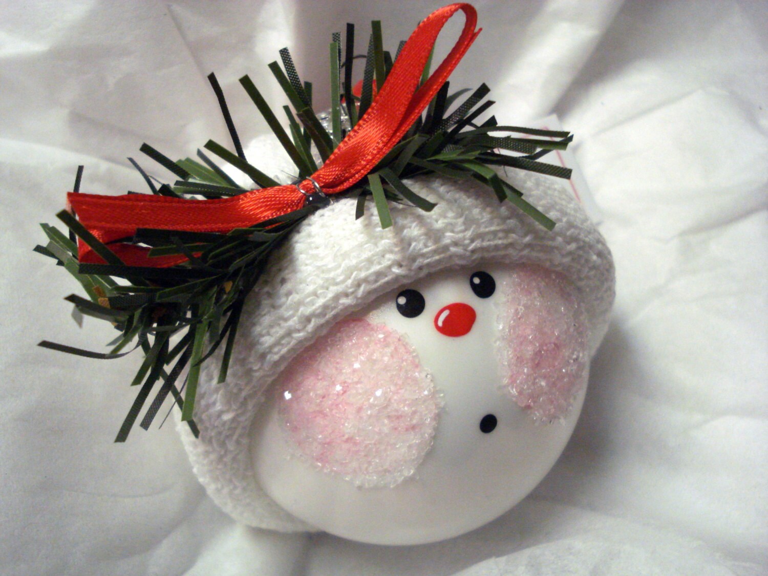 DECORATE YOUR OWN Christmas Ornament Hand by TownsendCustomGifts