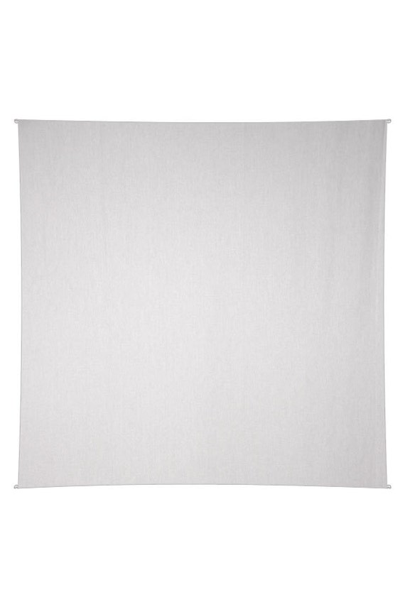 Blank White Tapestry Wall Hanging with Corner Loops 100