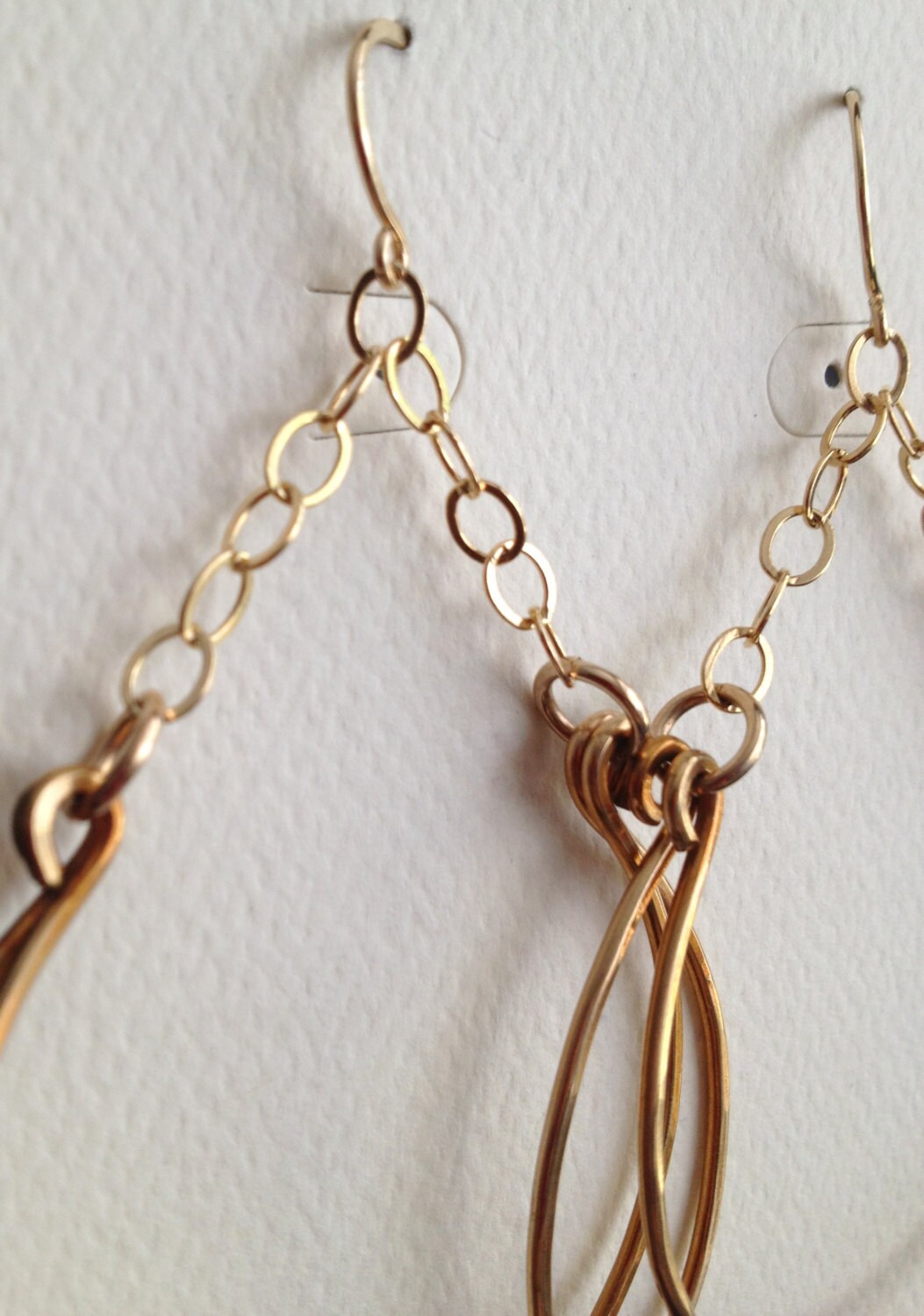 Double Hoop Earrings by loopsnhoopsjewelry on Etsy