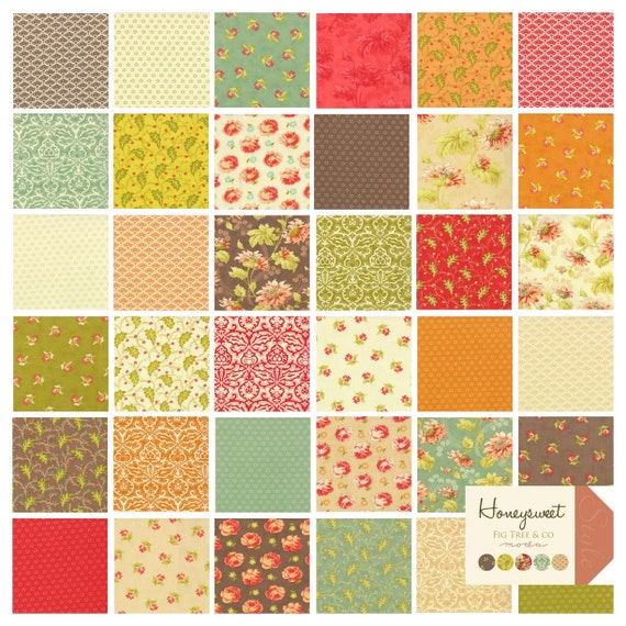 Sale Moda Honeysweet Charm Pack By Fig Tree And Co 20210pp