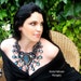 Reserved - 1st layaway - Bead Embroidery Necklace Wedding Bridal Silver Bead Embroidered Swarovski BOTB many rounds winner