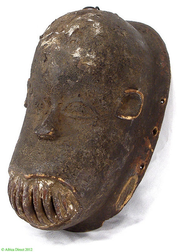 Yoruba Egungun Face Mask Published Museum by africadirect on Etsy