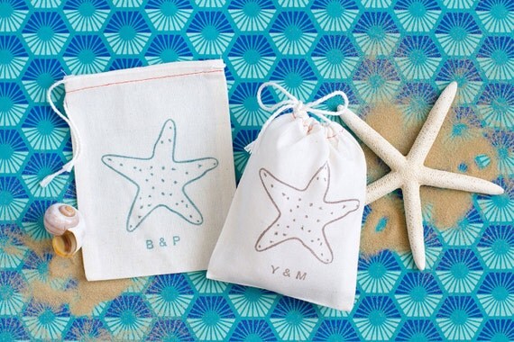 Beach Wedding Favors - Beach Wedding Bags - Tropical Wedding Favors ...