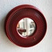 Repurposed Slide Carousel Tray into Wall Mirror