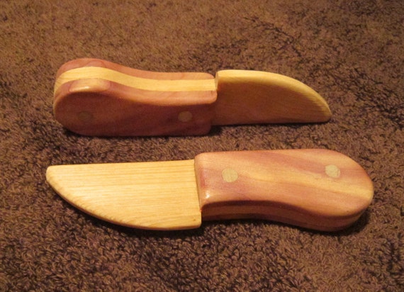 toy wooden knife by renewableart on Etsy