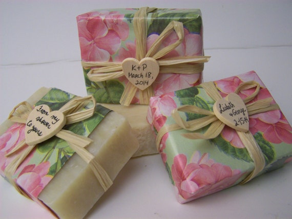 Summer wedding favors soaps 30 handmade soaps by ...