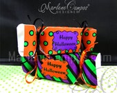 PRINTABLE- 2 Halloween Candy Boxes - Candy favor box- Halloween Party - Halloween decoration - Paper Art by Marlene Campos Il_170x135