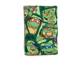 Kindle Cover, Kindle Case with Teenage Mutant Ninja Turtles fabric ...